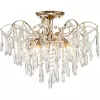Хрустальная потолочная люстра Aurea 1124/5PL прозрачная Escada