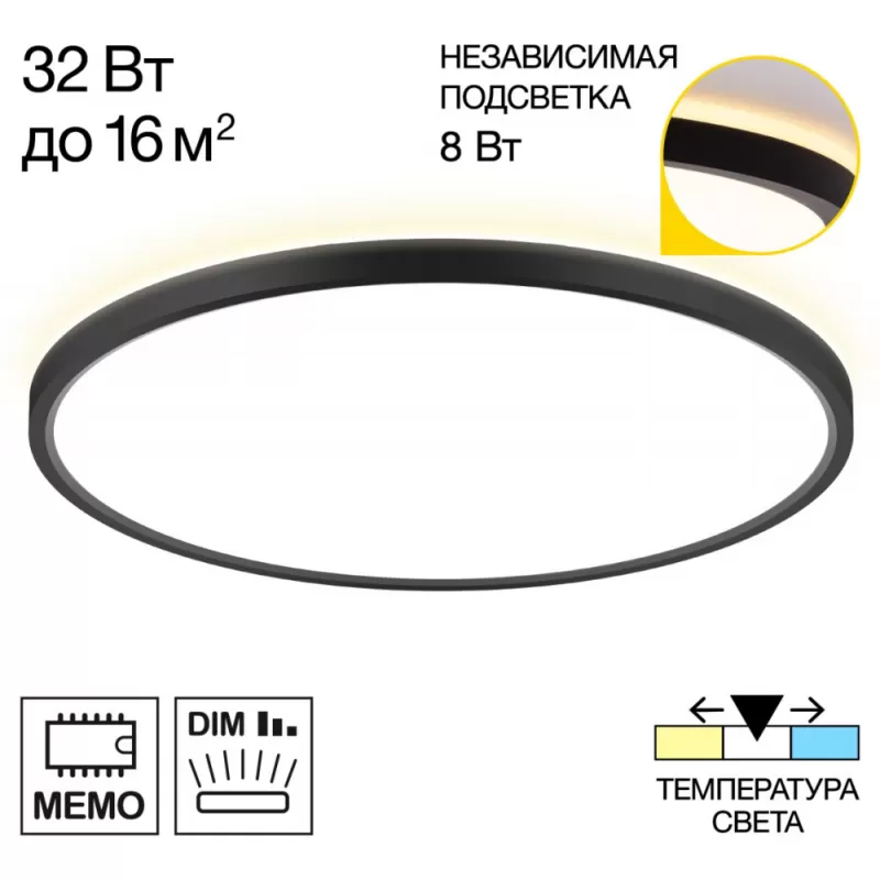 Потолочный светильник Norma CL748401 белый Citilux Потолочный светильник Norma CL748401 белый Citilux