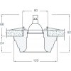 Точечный светильник Decoro DL208G/2