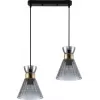 Стеклянный подвесной светильник Isla 9187-302 конус Rivoli