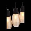 Стеклянный подвесной светильник  SL388.413.03 черный ST Luce