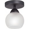 Стеклянный потолочный светильник  V3963-1/1PL белый форма шар Vitaluce