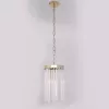 Хрустальный подвесной светильник 10110 10111/S gold прозрачный Newport