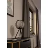 Интерьерная настольная лампа Waverton 44008 форма шар белый Eglo