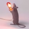 Интерьерная настольная лампа Mouse Lamp 15220SV