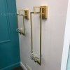 Стеклянный настенный светильник Bekar 20386 прозрачный конус