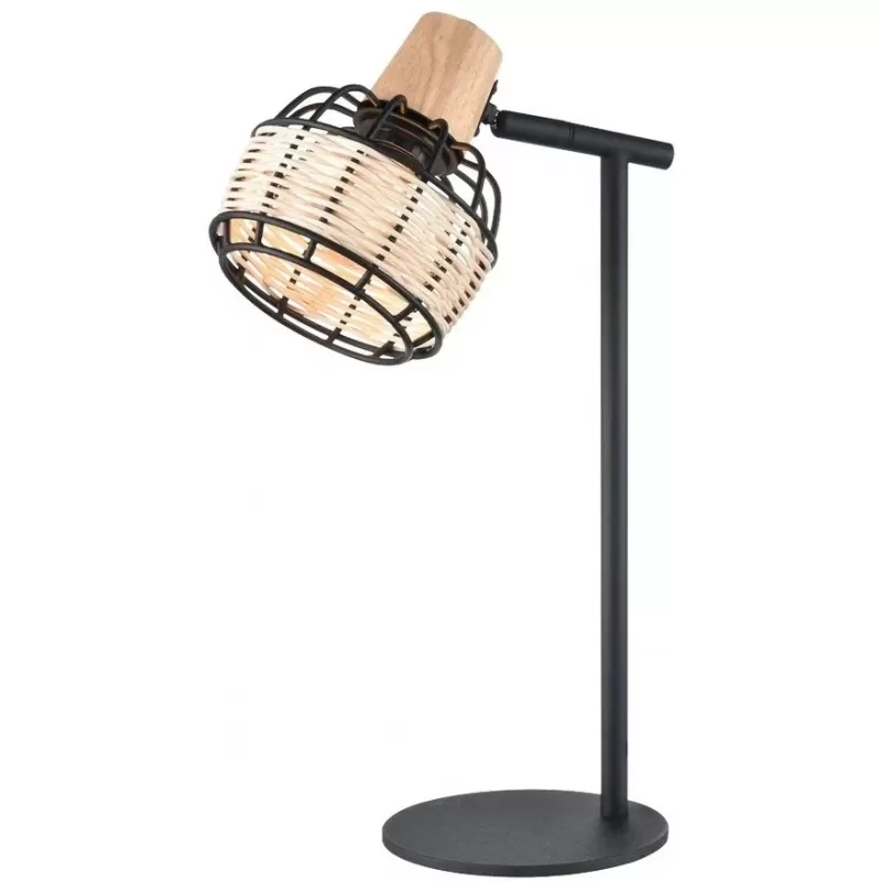 Интерьерная настольная лампа  563-714-01 черный Velante Интерьерная настольная лампа  563-714-01 черный Velante