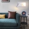 Настенный светильник  Snotra-Wall01 форма шар белый ImperiumLoft
