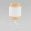 Интерьерная настольная лампа Boho 6565 Boho White белый цилиндр TK Lighting Интерьерная настольная лампа Boho 6565 Boho White белый цилиндр TK Lighting