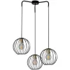 Подвесная люстра Quebec 10176/3S черная форма шар Escada