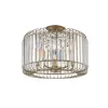 Стеклянная потолочная люстра Angelica 983 VL3044L05 цилиндр прозрачная Vele Luce