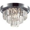 Хрустальная потолочная люстра Zaha 8266/4C прозрачная Lumion