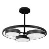 Потолочная люстра Demure 9123-1070-X-T BK белая iLedex