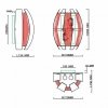 Настенный светильник Diverto 4035-202 коричневый Rivoli