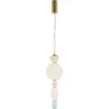 Стеклянный подвесной светильник Adore MOD297PL-L17BS3K форма шар белый Maytoni
