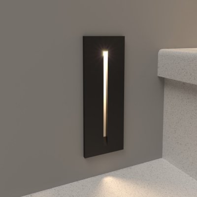 Подсветка для лестниц и ступеней Step 8 40108/LED черный Elektrostandard