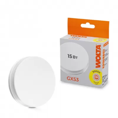 Лампочка светодиодная  25Y75R15GX53 Wolta