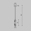 Крепление потолочное Accessories for tracks Flarity TRA158C-D1-PT Maytoni