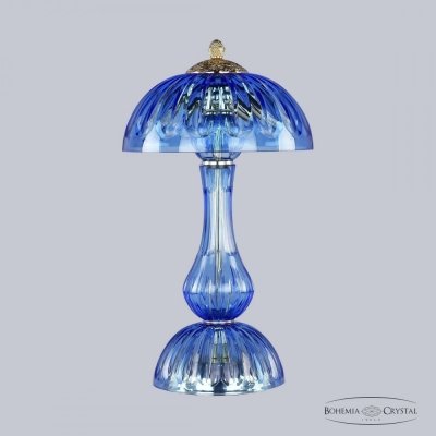 Интерьерная настольная лампа 1371 1371L/3/25 G Aquamarine/M-1H Bohemia