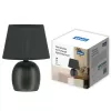 Интерьерная настольная лампа  UML-B304 E14 BLACK черный конус Uniel