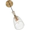 Стеклянный подвесной светильник Derbi 8284/1A прозрачный конус Lumion
