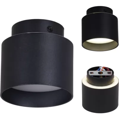 Точечный светильник  53006-9.5-001IL GX53+LED3W BK