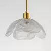 Стеклянный подвесной светильник  Fleur-A01 белый ImperiumLoft