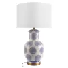 Интерьерная настольная лампа Meadow 10509T Blue белый цилиндр Loft It