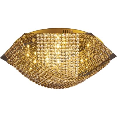 Потолочный светильник 2670 2670/16 gold, yellow and white crystal N-Light