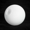 Стеклянный подвесной светильник Wilcox LSP-8383 белый форма шар Lussole