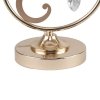 Интерьерная настольная лампа Charm 2756-1T конус белый F-Promo