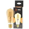 Лампочка светодиодная филаментная  F-LED ST64-7W-824-E27 gold ЭРА