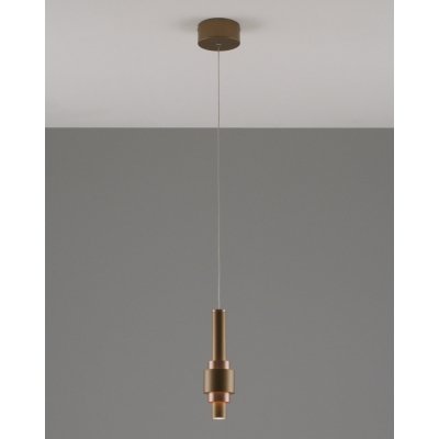 Подвесной светильник Elsa V10858-PL коричневый