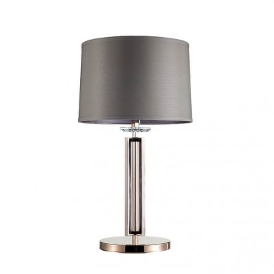 Интерьерная настольная лампа 4400 4401/T black nickel без абажура Newport для гостиной