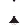 Подвесной светильник Kugar LDP 7930 BK конус черный Lumina Deco