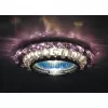 Стеклянный точечный светильник Downlight DL062.02.1/9 crystal/rose прозрачный