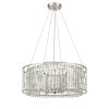 Стеклянная подвесная люстра Polifonia VL3124P08 прозрачная Vele Luce