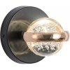 Стеклянное бра  LSP-7511 форма шар прозрачное Lussole