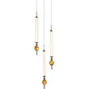 Стеклянный подвесной светильник OD2503 OD2503-3 gold белый форма шар DeLight Collection Стеклянный подвесной светильник OD2503 OD2503-3 gold белый форма шар DeLight Collection