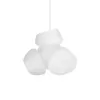 Стеклянный подвесной светильник Cluster 10467P White белый Loft It