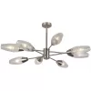 Стеклянная потолочная люстра Desire 10165/8PL Nickel прозрачная Escada