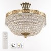 Хрустальная потолочная люстра 1901 19011/35IV/LED-DIM G прозрачная Bohemia