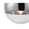 Стеклянный подвесной светильник Terra VL2153P11 форма шар прозрачный Vele Luce