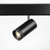 Трековый светильник Uno 209037 черный цилиндр Lightstar