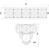 Уличный консольный светильник Галеон 51 CB-C0328043 прозрачный