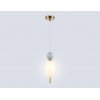 Стеклянный подвесной светильник High Light LH53101 белый Ambrella