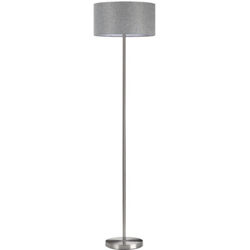 Торшер Nikki 8251/2F серый цилиндр Lumion