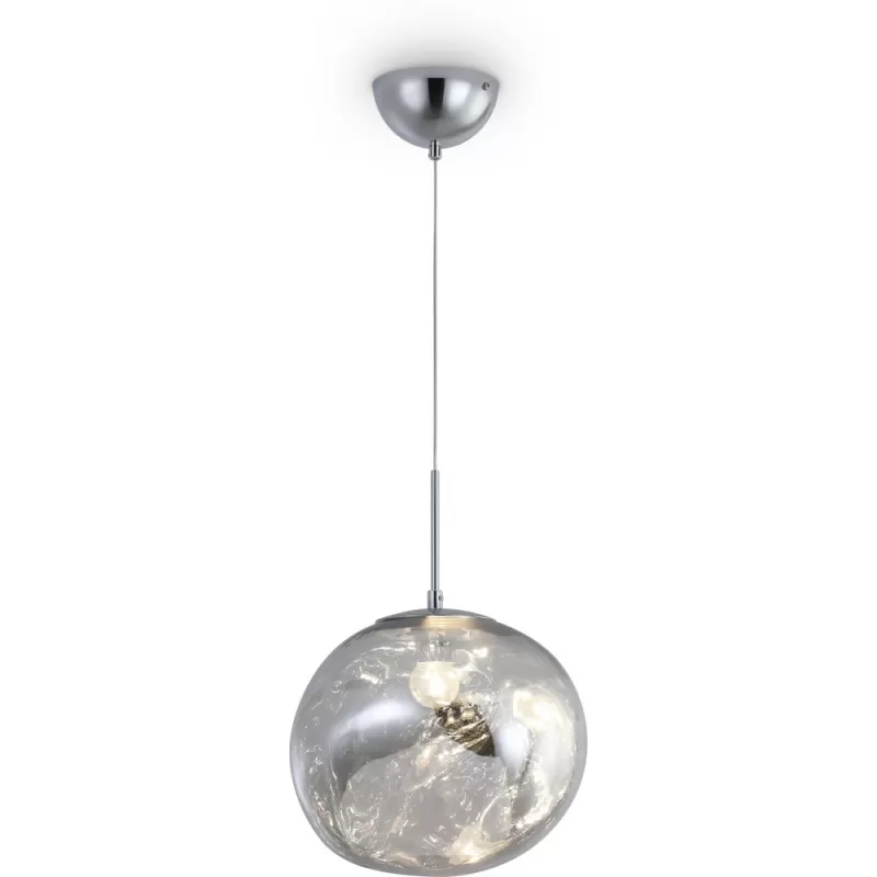 Стеклянный подвесной светильник Ejection FR5378PL-01SM Freya Стеклянный подвесной светильник Ejection FR5378PL-01SM Freya