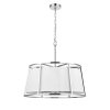 Подвесная люстра Linda VL4243P07 конус белая Vele Luce