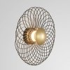 Настенный светильник Camomile 8379/8WL черный Lumion